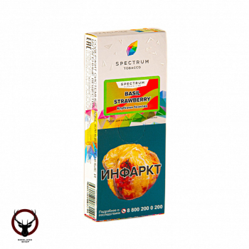 Spectrum с ароматом Клубника с базиликом(Basil strawberry), 100 гр.