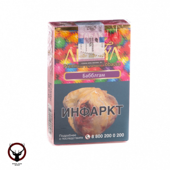 Adalya с ароматом баблгам (Bubblegum), 50гр.