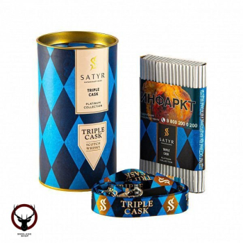 Satyr с ароматом Тройная Бочка(Triple Cask Limited Edition), 100 гр.