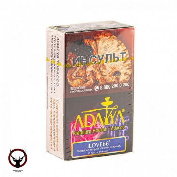 Adalya с ароматом уникального рецепта из 6 фруктов и мяты (Love66), 20гр.