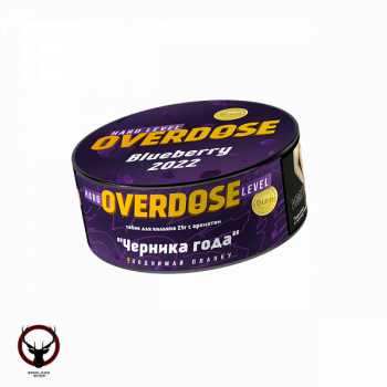 Overdose с ароматом Черника года (Blueberry 2022), 25гр.