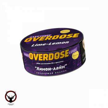 Overdose с ароматом Лайм, лимон (Lime-Lemon), 25гр.