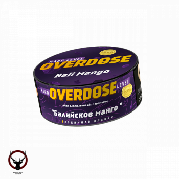 Overdose с ароматом Балийское манго (Bali Mango), 25гр.