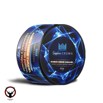 Sapphire Crown с ароматом Ройбуш с персиком (Roibos Creme Caramel), 100 гр.