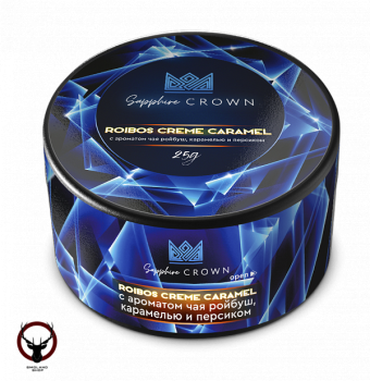 Sapphire Crown с ароматом Ройбуш с персиком (Roibos Creme Caramel), 25 гр.