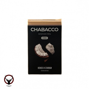 Chabacco Mix STRONG Crème de coco 50гр МРК