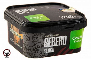 SEBERO Black с ароматом Сладкий кактус (Cactus), 200 гр.