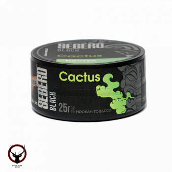 SEBERO Black с ароматом Сладкий кактус (Cactus), 25 гр.