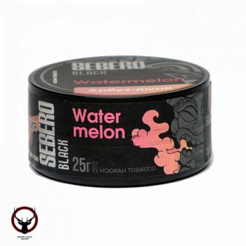 SEBERO Black с ароматом Арбуз-Дыня (Watermelon), 25 гр.