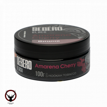 SEBERO Black с ароматом Вишня (Amarena cherry), 100 гр.