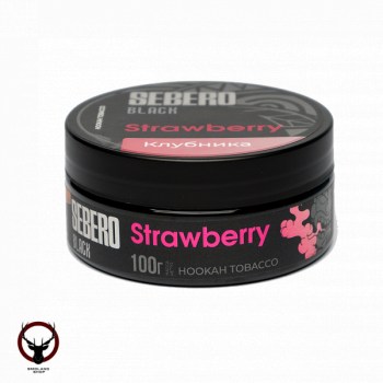 SEBERO Black с ароматом Клубника (Strawberry), 100 гр.