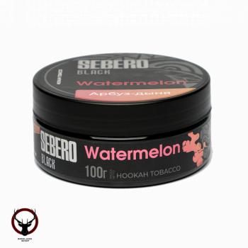 SEBERO Black с ароматом Арбуз-Дыня (Watermelon), 100 гр.