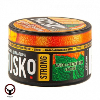 BRUSKO STRONG Манго с апельсином и мятой 250гр МРК