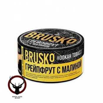 BRUSKO Грейпфрут с малиной 125гр МРК