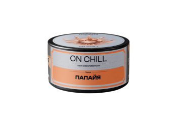 Табак для кальяна ON CHILL папайя 25гр
