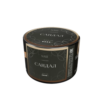 NАШ Black с ароматом Сандал, 40гр.