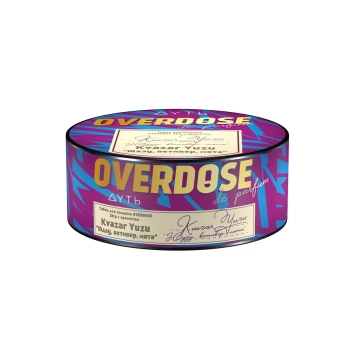 Overdose с ароматом Юдзу, ветивер, мята (Kvazar Yuzu De Parfum), 25гр.