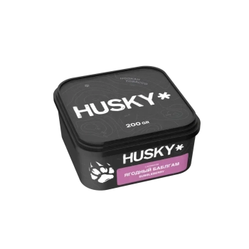 Табак Husky - Bubbleberry (Ягодный Баблгам) 200 гр.