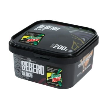 SEBERO Black с ароматом Цитрусовый лимонад (Маунтин Дью), 200 гр.