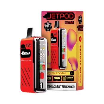 Эл. сиг. JETPOD ULTRA 14000 Negroni coctaik / Негрони 2 %
