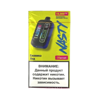 Эл. сиг. NASTY BAR D16Ki 16000 Blackberry Ice / Ежевика лед 2 %