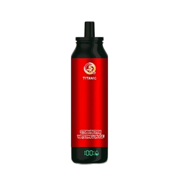 Эл. сиг. Q5 TITANIC 14000 Клубника арбуз лед /Strawberry watermelon ice  2 %