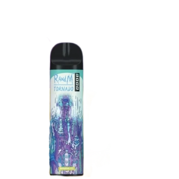 Эл. сиг. R AND M Tornado 8000 Banana ice 2%