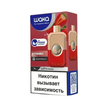 Эл. сиг. WAKA soPRO PA 7000 Клубника 1,8 %