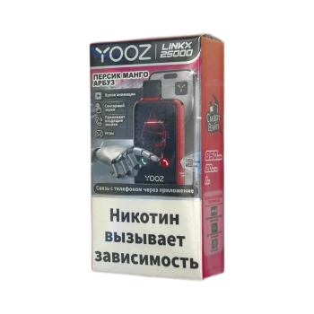 Эл. сиг. YOOZ LINKX 25000 Смарт персик манго арбуз 2 %