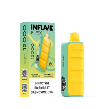 Эл. сиг. INFLAVE FLEX 12000 Кислое драже 2%