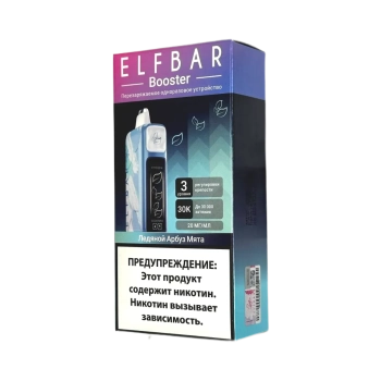Эл. пароген. ELFBAR 30000 Ледяной арбуз мята (рег-ка крепости)
