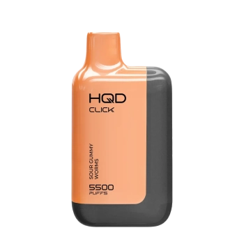 Картридж HQD CLICK 5500 Кислые мармеладные червячки / Sour gummy worms 1.9%