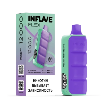 Эл. сиг. INFLAVE FLEX 12000 Мохито маракуйя 2%