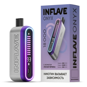 Эл. сиг. INFLAVE ONYX 18000 Лесная черника 2%