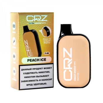 Эл. сиг. CRZ 10000 ULTRA Персик со льдом / Peach Ice 2 %
