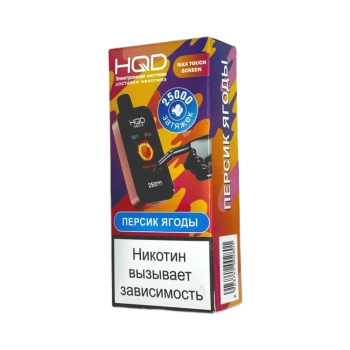 Эл. сиг. HQD NEO X РФ (25000) Персик ягоды 4 мл