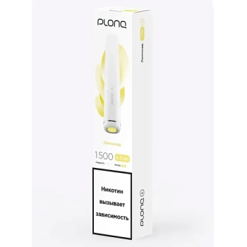 PLONQ PLUS Лимонад (1500 затяжек) 20 мг