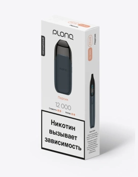PLONQ PRIME Персик (12000 затяжек) 20 мг