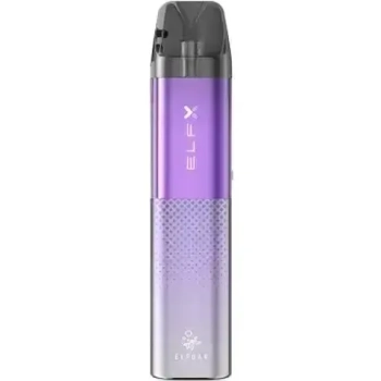 Устройство ELFBAR ELFX KIT SE Фиолетовый + 2 картр. по 3мл (0,6 Ом и 0,8 Ом)