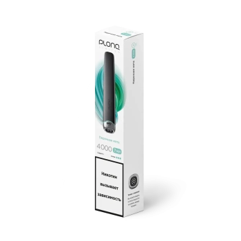PLONQ PLUS PRO BLACK Перечная мята (4000 затяжек) 20 мг