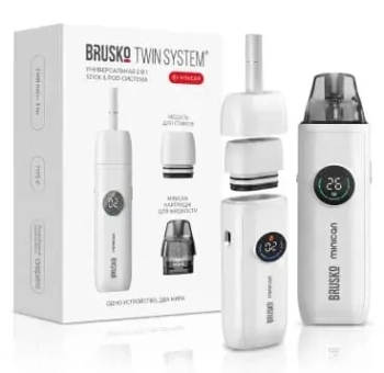 TWIN-система BRUSKO Minican Twin System белый