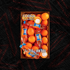 Табак Cobra La Muerte Irn Bru (Айрн Брю) 40 гр.