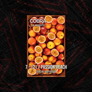 Табак Cobra La Muerte Passion Peach (Персик Маракуйя) 40 гр.