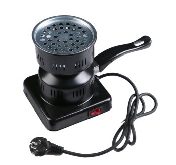 Плитка Hot Plate черная с ручкой