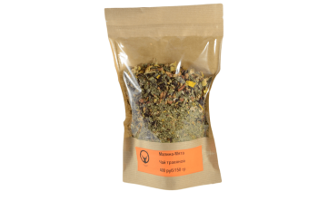 Чай малина-мята к кальяну, 150 гр.