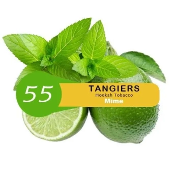 Табак Tangiers Noir Акциз -  Mime (Mint+Lime) 100 гр. (Пантомима (Мята+Лайм))