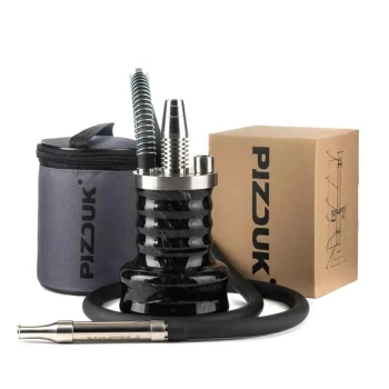 Кальян Pizduk Hookah (bordeaux-bag) чёрная колба