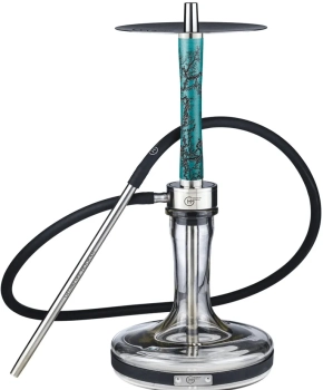 Кальян Geometry Hookah Little Bro Flash aquamarine (без колбы)