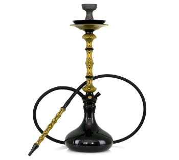 Кальян Japona Hookah Lotus Yellow + Black колба