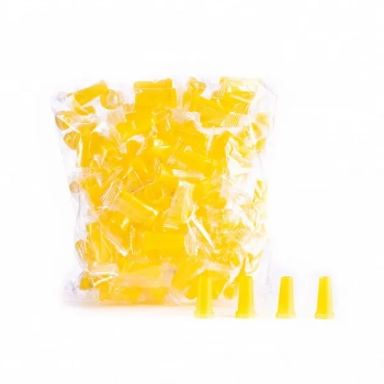 Мундштуки одноразовые ЖЕЛТЫЕ (100 шт)